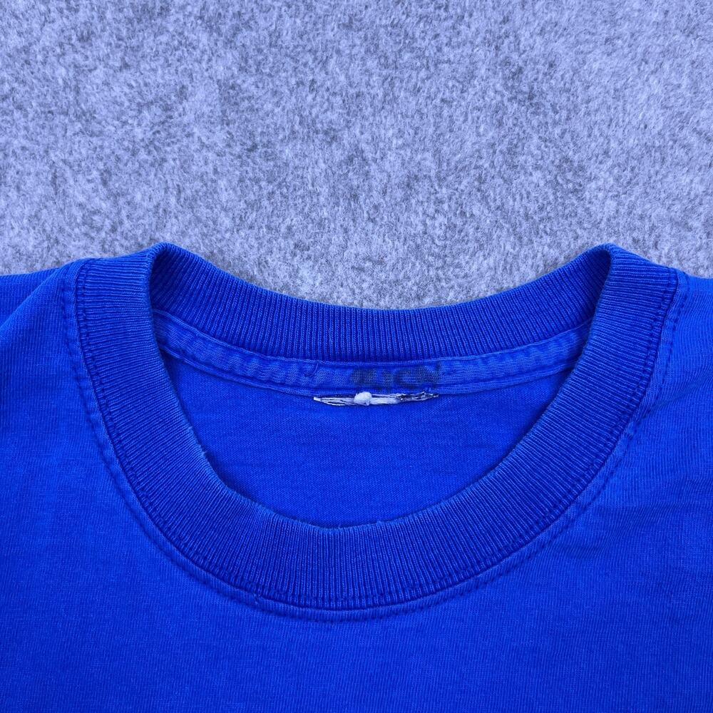 vtg pro player super bowl xxxiv champions st louis rams t-shirt blue xl - Picture 3 of 7